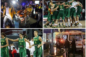 Krauju paskandintame Stambulo klube yra šėlusi bronzinė Lietuvos krepšinio rinktinė