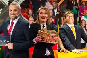 Beata Tiškevič, Giedrius Savickas ir Marius Repšys susikaus televizijoje
