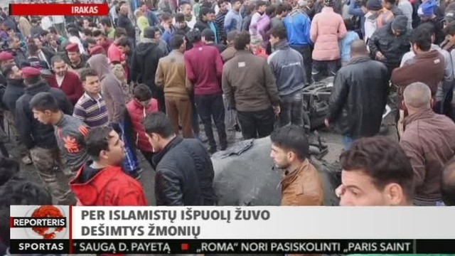 Per islamistų išpuolį Irake žuvo dešimtys žmonių (II)