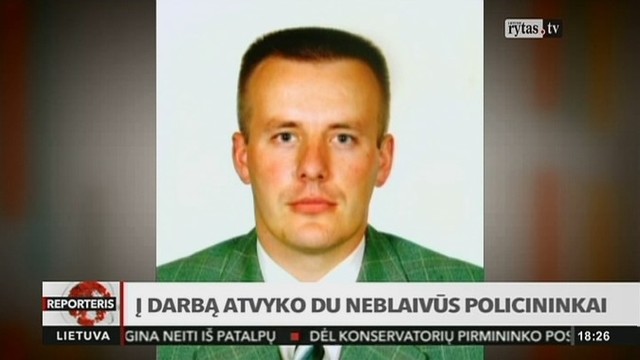 Po Naujųjų į darbą atvyko du neblaivūs pareigūnai (II)