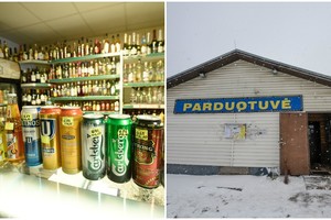 Kaimo parduotuvėse – nerimas, o vaizdas lentynose – glumina