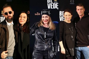 Lietuviško kino premjeroje pasirodė retai viešumoje sutinkama Džordana Butkutė