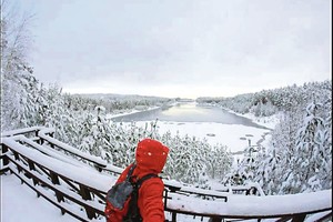 Kaimynus latvius užpustė pūga