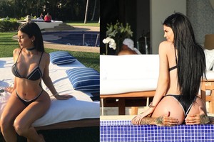 Karštos atostogos: Kylie Jenner vaikinas Tyga negalėjo atitraukti rankų nuo jos kūno