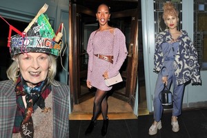 Prieš mados savaitę Vivienne Westwood surengė vakarėlį: pasipuošė labai originaliai