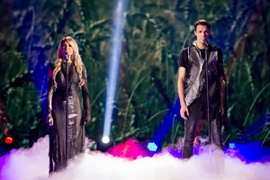 „Žvaigždžių duetai“ beveik finiše: pavojaus varpai skamba Natalijai Bunkei ir Martynui Vaidotui