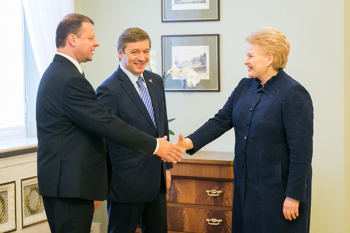 Prezidentė su S.Skverneliu susitiks kartą į dvi savaites.