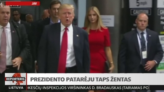 Donaldo Trumpo patarėju taps žentas (I)