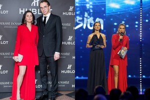 Kuriai suknelė tiko labiau: Agnei Jagelavičiūtei ar Ievai Stasiulevičiūtei?