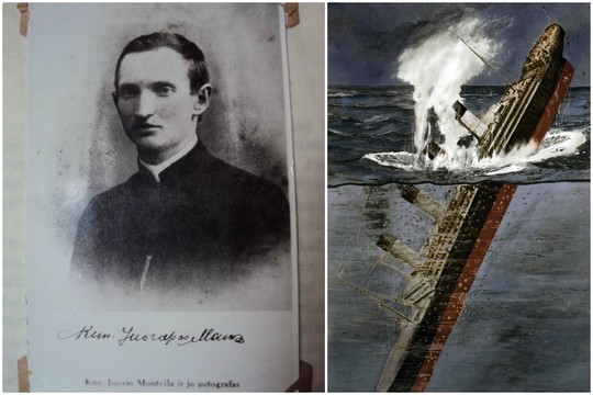 Didvyriška lietuvio istorija: „Titanike“ kunigas savo gyvybę paaukojo dėl kitų