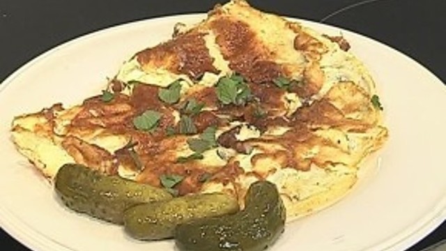 Graikiškas omletas su feta