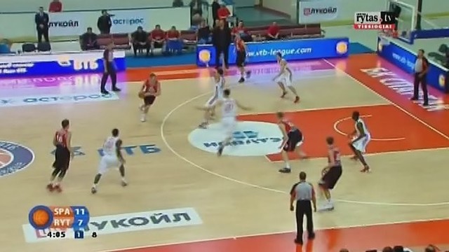 „Lietuvos rytas“ neprilygo „Spartak“ ekipai