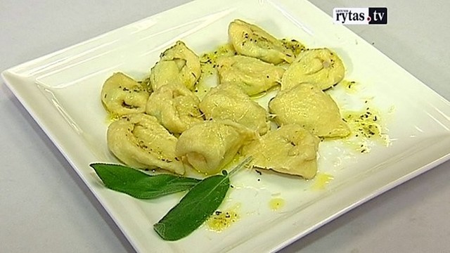 Ravioli su rikotos sūriu ir špinatais