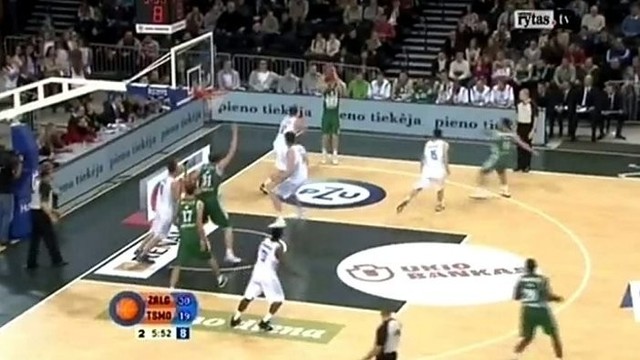 Kauno „Žalgiris“ — Minsko „Tsmoki-Minsk“ (1 kėlinys)