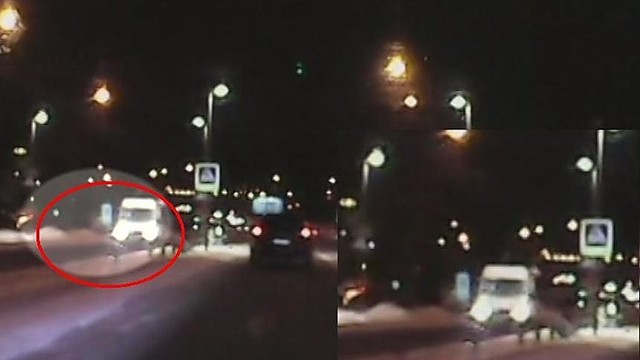 Vilnietis nufilmavo, kaip mikroautobusas pėsčiųjų perėjoje kliudo mergaitę