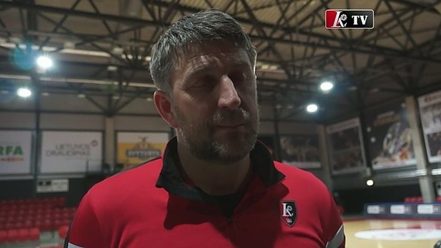 D. Maskoliūnas: „Negalima nuvertinti „Kalev“ komandos“