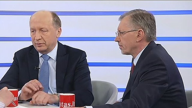 A. Kubilius ir G. Kirkilas: „Lietuvai gali tekti įsivesti eurą jau po 9 mėnesių“ (II)