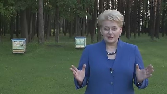 D. Grybauskaitė kopinės „Prezidentės“ medų