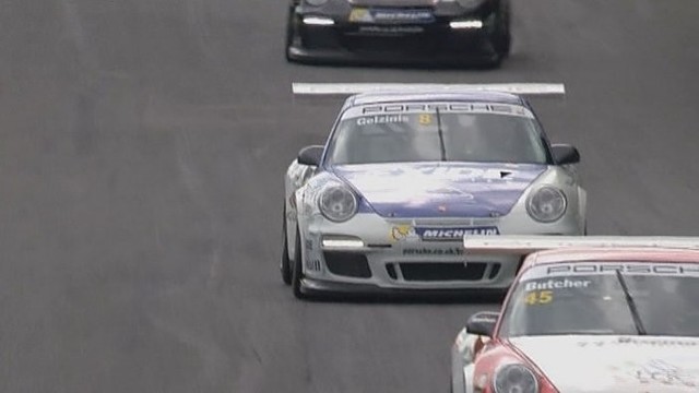 „Porsche Carrera“ taurės lenktynių antras etapas su J. Gelžiniu (I)