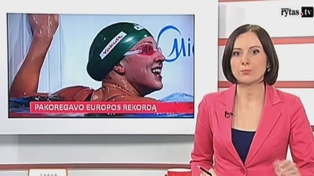 „Žinios“: R. Meilutytė pakoregavo Europos rekordą