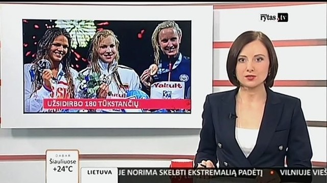 „Žinios“: R. Meilutytės pergalės šeimos biudžetą papildys nemenka suma