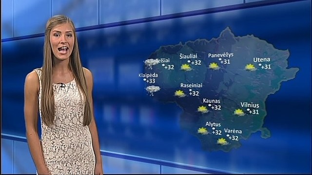 Orų prognozė: „Mis Lietuva“ dalyvė K.Čapaitytė įspėja apie karčiausią metų diena