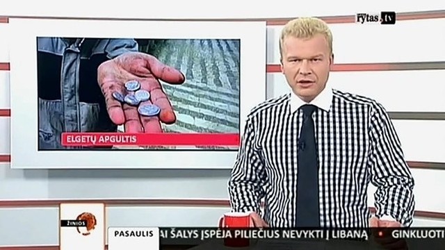 „Žinios“: lauko kavinėse — elgetų apgultis