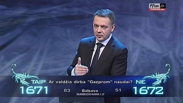 „Sąmokslo teorija“: ar valdžia dirba „Gazprom“ naudai? (II)