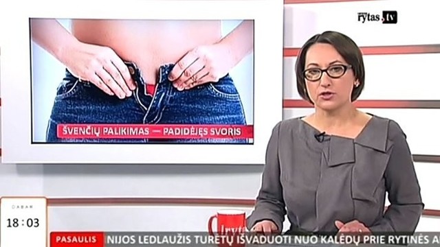 „Žinios“: sočių švenčių kaina — padidėjęs svoris ir sveikatos problemos