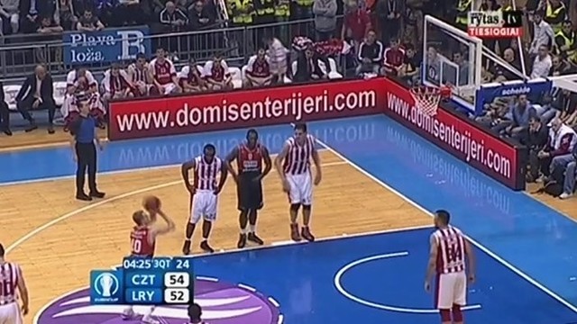 Belgrado „Crvena zvezda“ – Vilniaus „Lietuvos rytas“ (3 kėlinys)