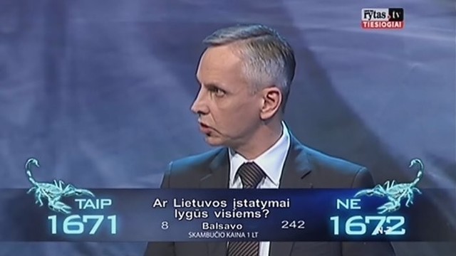 „Sąmokslo teorija“: ar Lietuvos įstatymai lygūs visiems? (II)