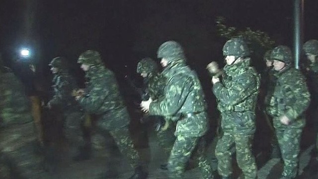 Kijeve – karinės pratybos, kariuomenėje kovinė parengtis
