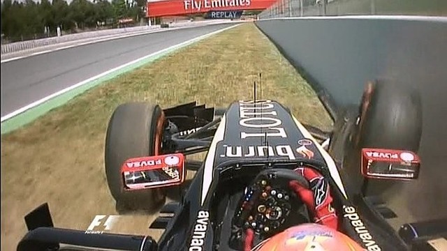P.Maldonado „Formulės 1” kvalifikacijoje nesuvaldė bolido