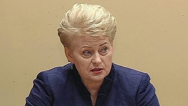 D.Grybauskaitės kritika: Z.Balčytis parduotų Lietuvą už sviestą