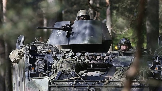 Lietuvos kariai dalyvauja didelėse NATO pratybose Vokietijoje