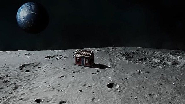 Švedai užsimojo pastatyti namą Mėnulyje