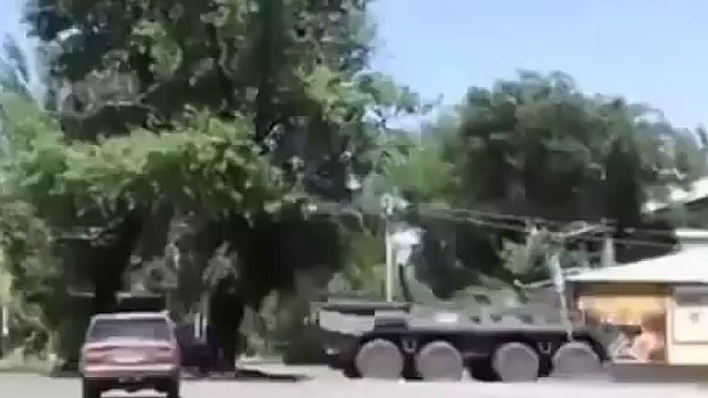 Ukrainoje pastebėti Rusijos tankai