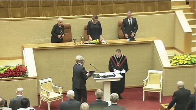 Seime – iškilminga D. Grybauskaitės prisaikdinimo ceremonija III
