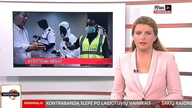 „Reporteris“: ebolos virusas kelia grėsmę visam pasauliui (II)