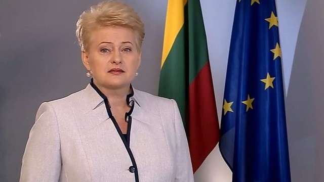 Prezidentė Dalia Grybauskaitė prakalbo ukrainietiškai