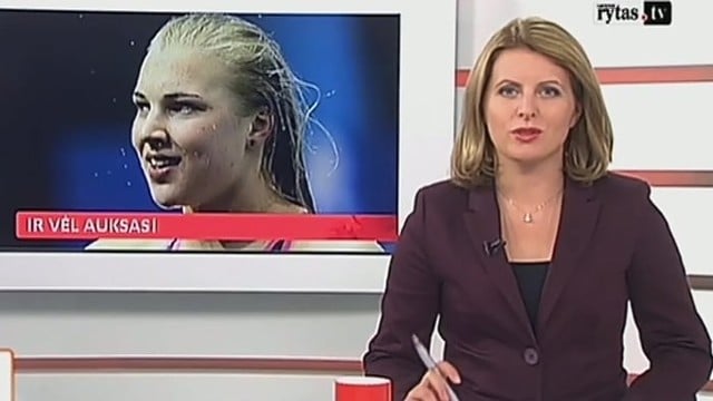 Žinios: plaukikei R. Meilutytei - Europos čempionato auksas!