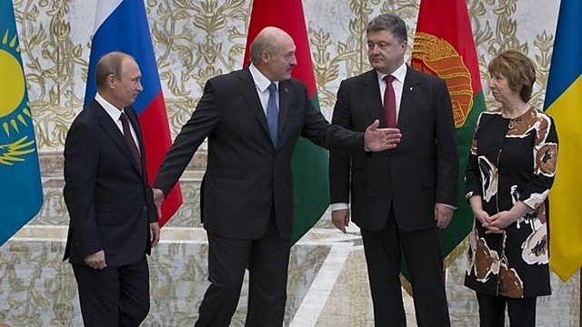 Minske prasideda Ukrainos ir Rusijos derybos