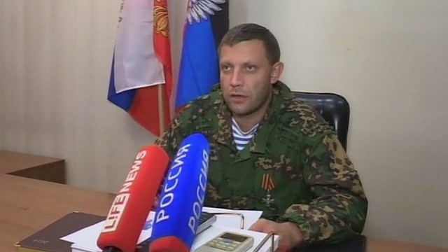 Separatistų lyderis patvirtino – Ukrainoje siaučia rusų kariai