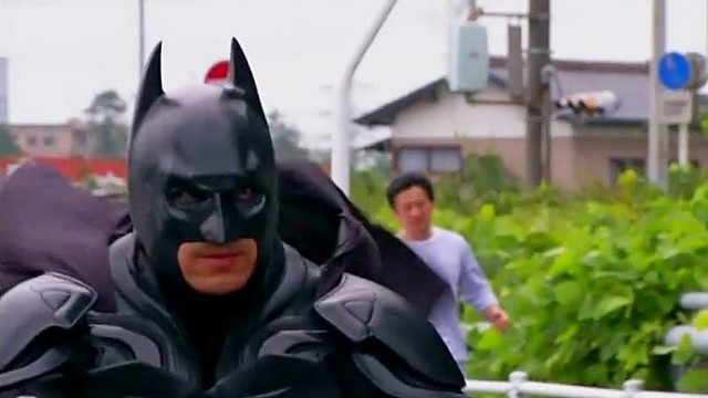Vaizdo įrašas Japonijos betmaną išgarsino visame pasaulyje