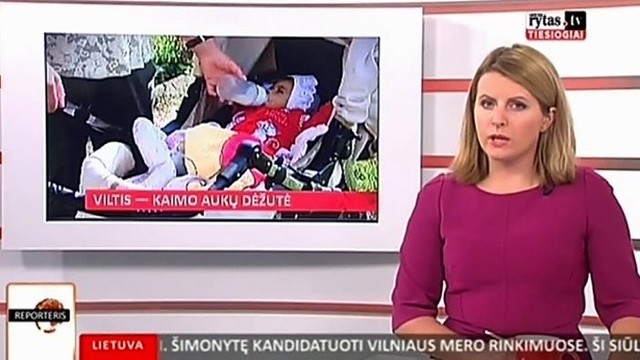 Sergančio kūdikio viltis - kaimo aukų dėžutė (I)