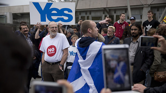Lietuvė Škotijoje: „Jie nori to paties, kaip ir mes kažkada“