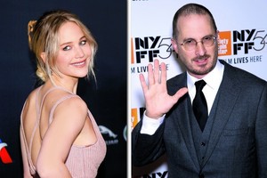 Jennifer Lawrence režisieriui Darrenui Aronofsky įteikė savo buto raktus