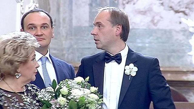 Kristina Brazauskienė vadovavo sūnaus vestuvių paradui