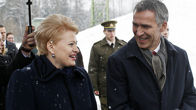 Komjaunuole išvadinta Dalia Grybauskaitė Rusiją kaltina bailumu
