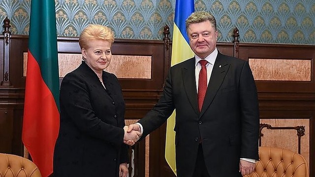 D. Grybauskaitė Kijeve: remsime jūsų kariuomenę
